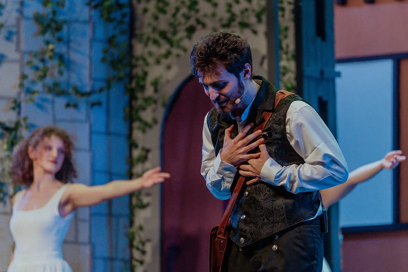 Comédiens en scène, spectacle Grimm d'ADEACT